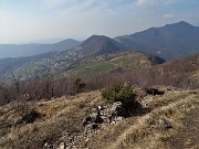 40 Sguardo indietro a Monte di Nese, Monte Cavallo, Canto Basso e Canto Alto